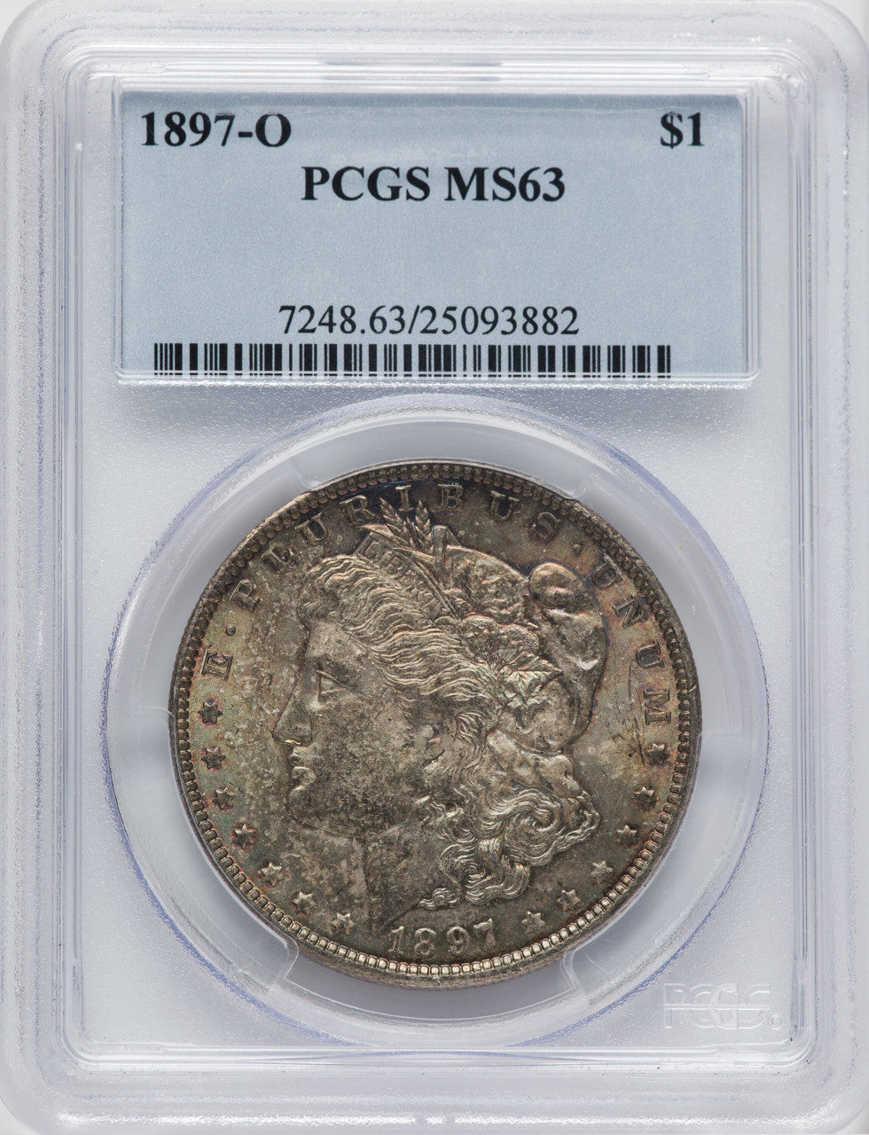 1897-O $1 Morgan Dollar PCGS MS63