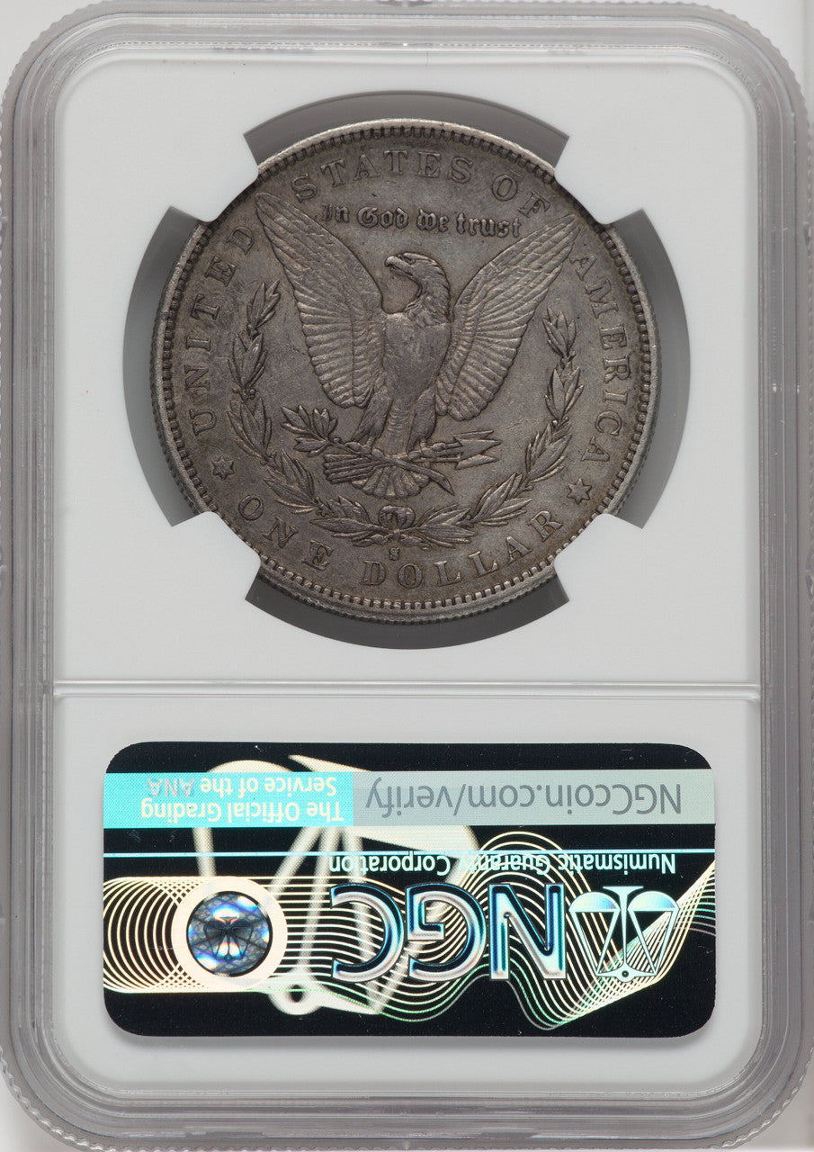 1893-S $1 CAC Morgan Dollar NGC XF45