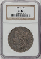1903-S $1 Morgan Dollar NGC XF45