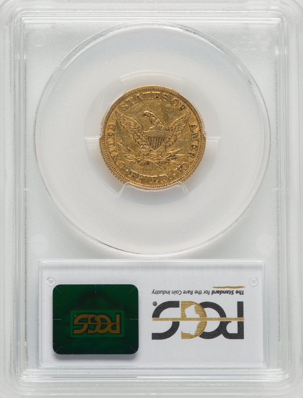 1846 $5 Large Date Liberty Half Eagle PCGS XF45