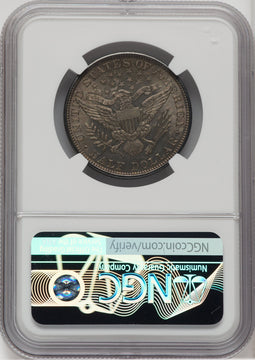 1899 50C Barber Half Dollar NGC MS65