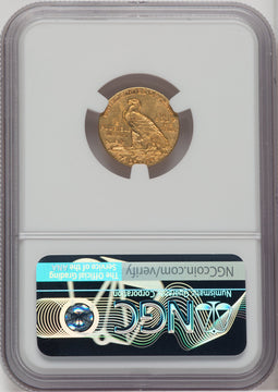 1914-D $2.50 Indian Quarter Eagle NGC MS62 (505000035)