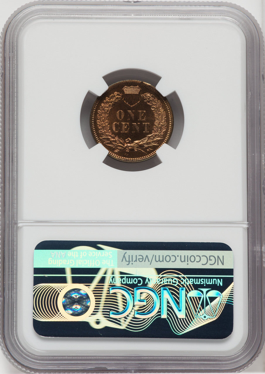 1879 1C RB Proof Indian Cent NGC PR66