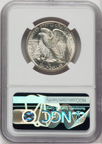 1935-D 50C Walking Liberty Half Dollar NGC MS66+