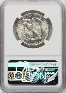 1918 50C Walking Liberty Half Dollar NGC MS64