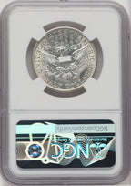 1913 50C Barber Half Dollar NGC MS62