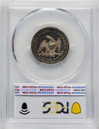 1860 25C Proof Seated Quarter PCGS PR65
