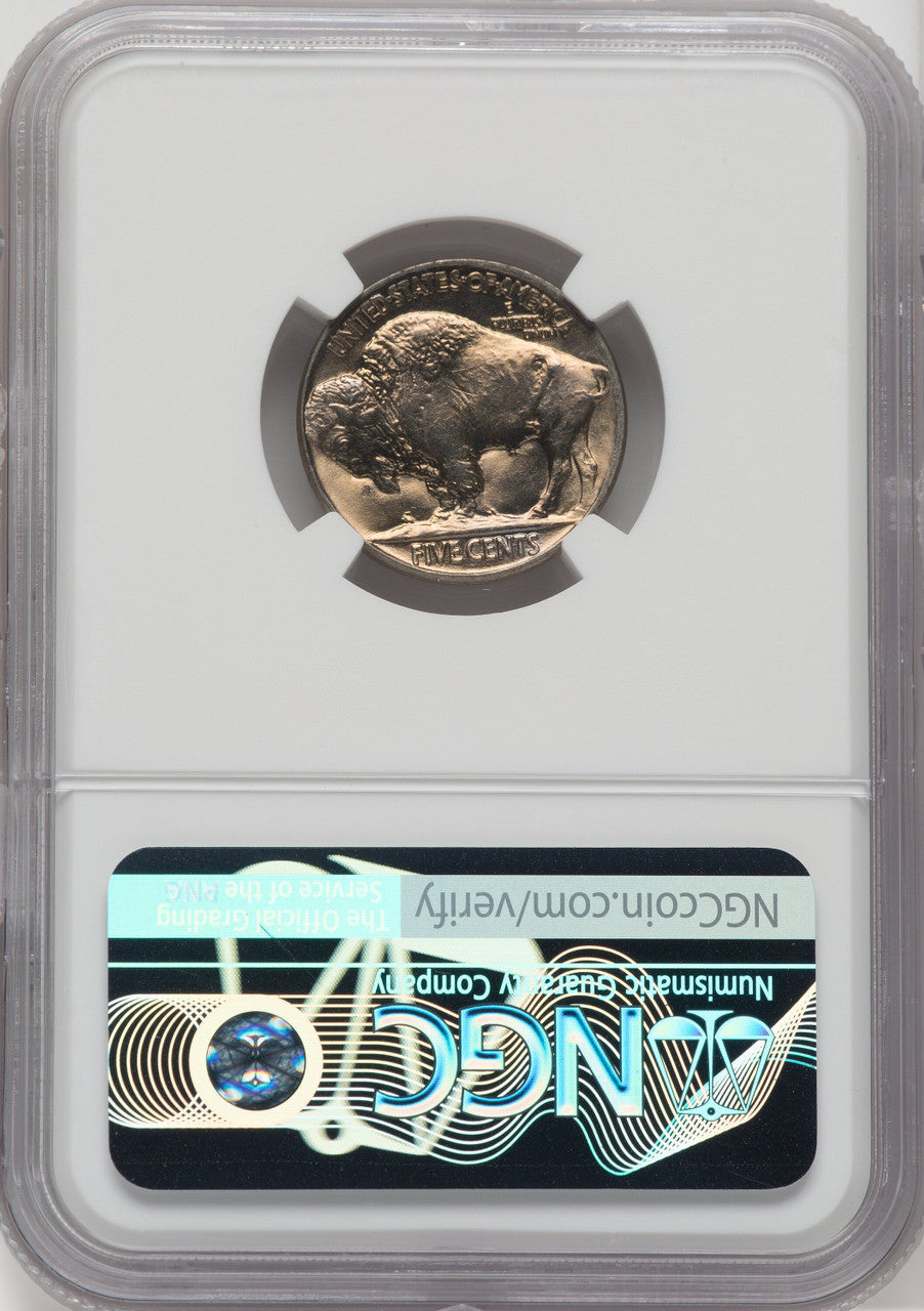 1929 5C Buffalo Nickel NGC MS66