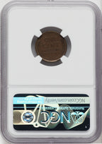 1914-D 1C BN CAC Lincoln Cent NGC AU58