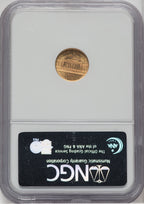 1916 G$1 McKinley Commemorative Gold NGC MS67