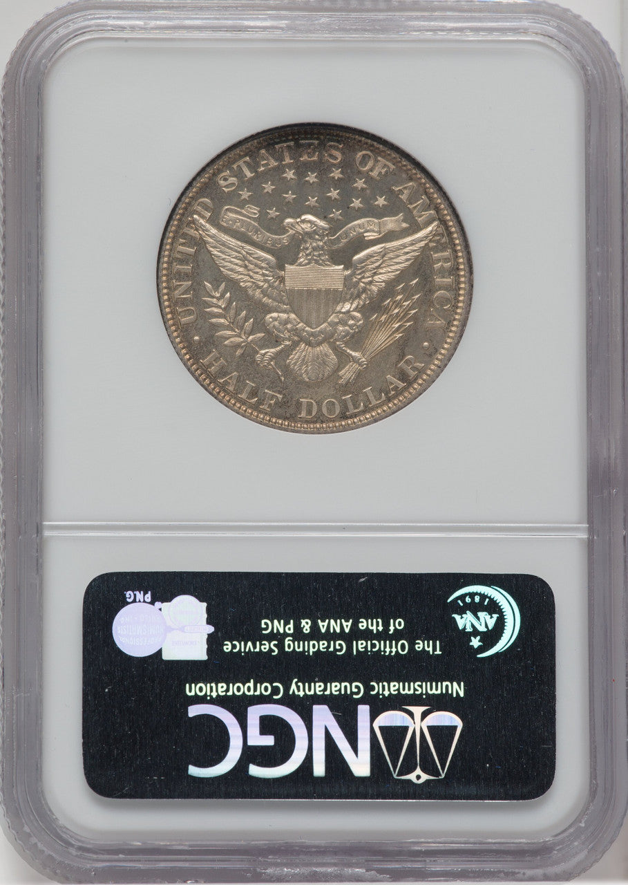 1909 50C Proof Barber Half Dollar NGC PR63