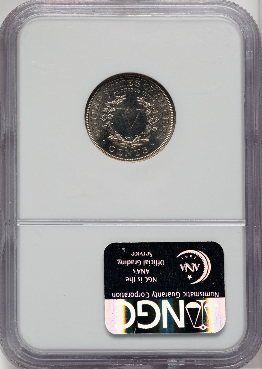 1909 5C Proof Liberty Nickel NGC PR66