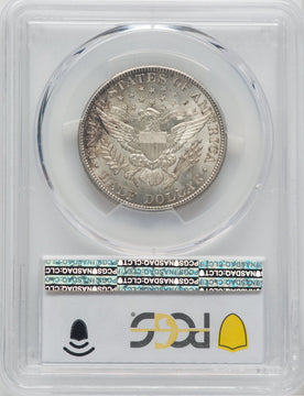 1907 50C Barber Half Dollar PCGS MS65