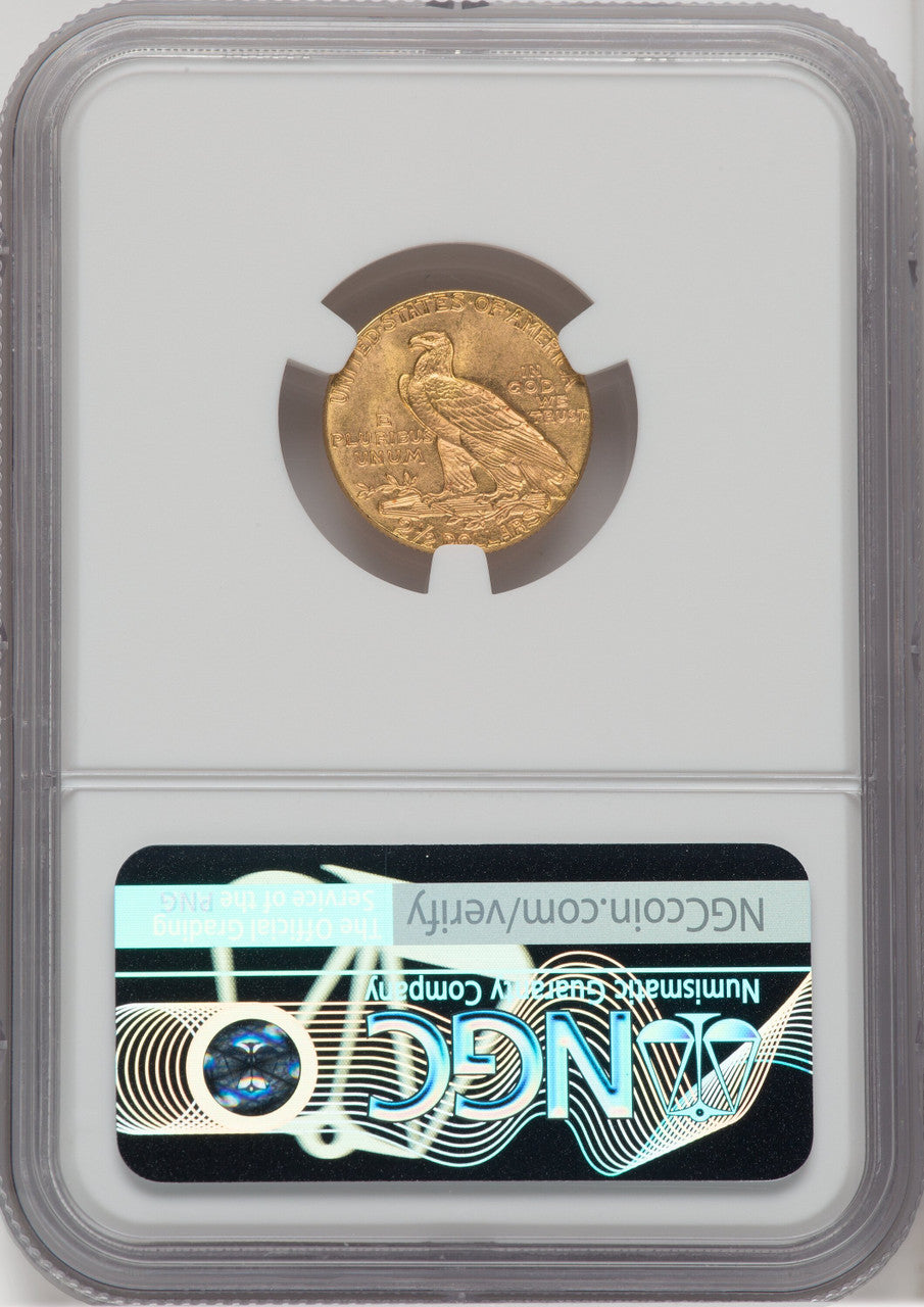 1927 $2.50 Indian Quarter Eagle NGC MS64+