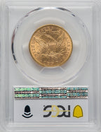 1893 $10 Liberty Eagle PCGS MS63+