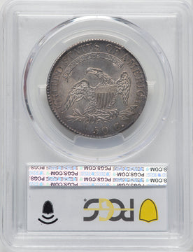 1820/19 50C Curl Base 2 Bust Half Dollar PCGS MS63