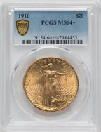 1910 $20 Saint-Gaudens Double Eagle PCGS MS64+