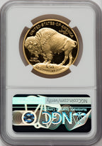 2017-W $50 One-Ounce Gold Buffalo Mike Castle Signature NGC PF70