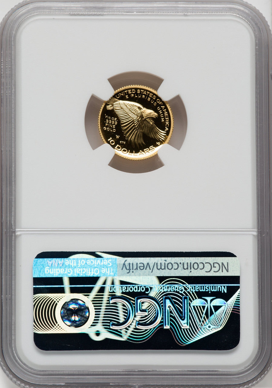 2018-W $10 American Liberty High Relief First Strike NGC PF70