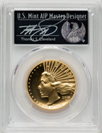 2019-W $100 High Relief Enhanced First Strike 1 of 250 Thomas Cleveland PCGS SP70