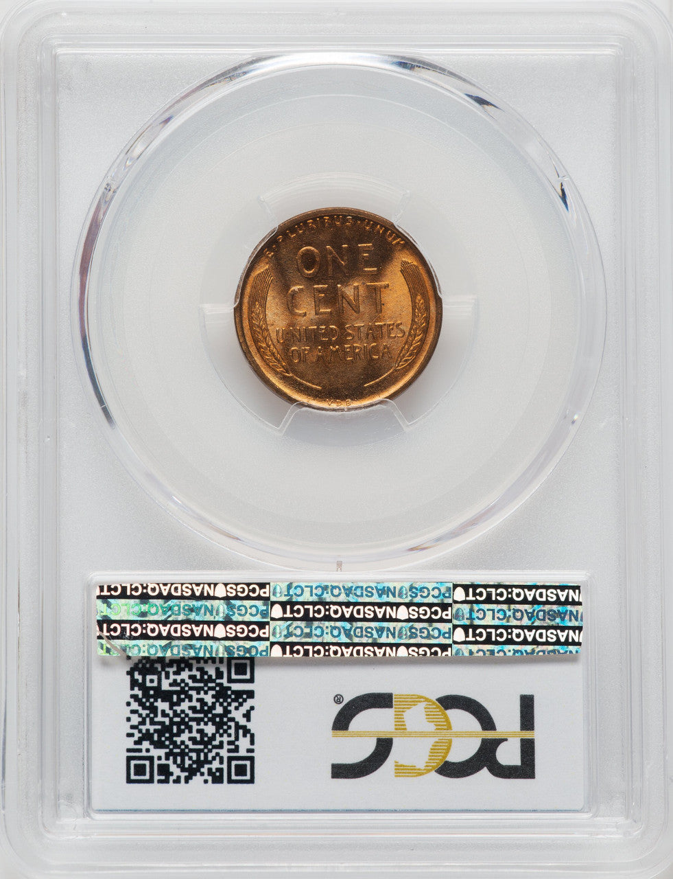 1909 VDB 1C FS-1101 RD Lincoln Cent PCGS MS65