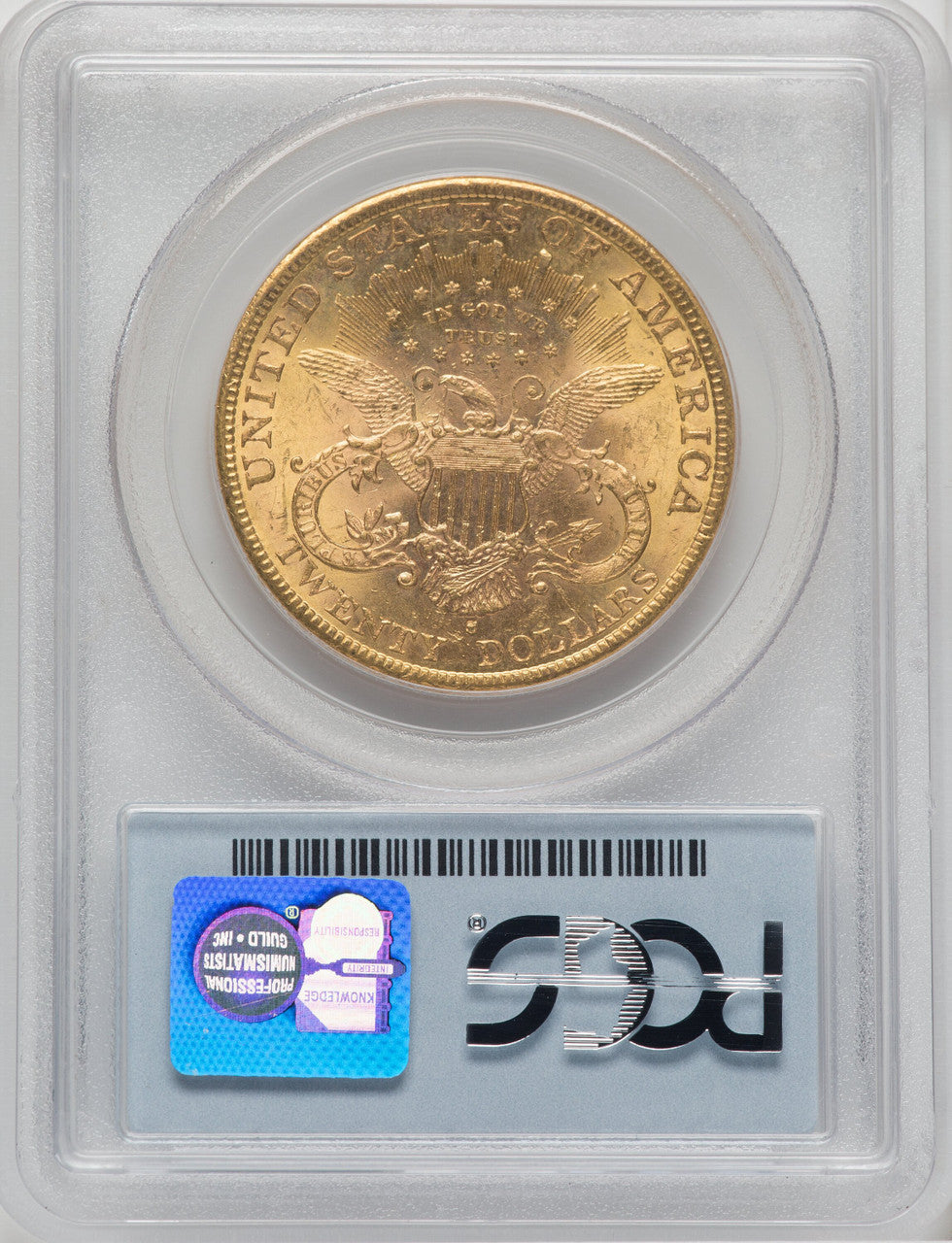 1897-S $20 Liberty Double Eagle PCGS MS62 (763635084)