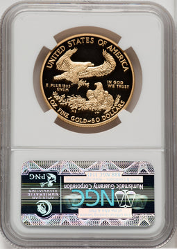 2012-W $50 One-Ounce Gold Eagle NGC PF70