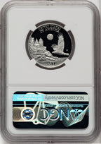 1998-W $50 Half-Ounce Platinum Eagle Brown Label NGC PF70