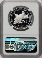 2003-W $100 One-Ounce Platinum Eagle Statue of Liberty NGC PF70