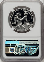 2014-W $100 One-Ounce Platinum Eagle Brown Label NGC PF70