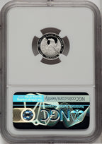 2007-W $10 Tenth-Ounce Platinum Eagle Brown Label NGC PF70