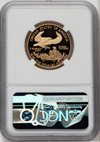 2008-W $25 Half-Ounce Gold Eagle NGC PF70