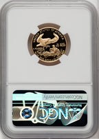 1990-P $10 Quarter-Ounce Gold Eagle NGC PF70