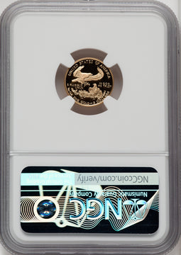 1995-W $5 Tenth-Ounce Gold Eagle NGC PF70
