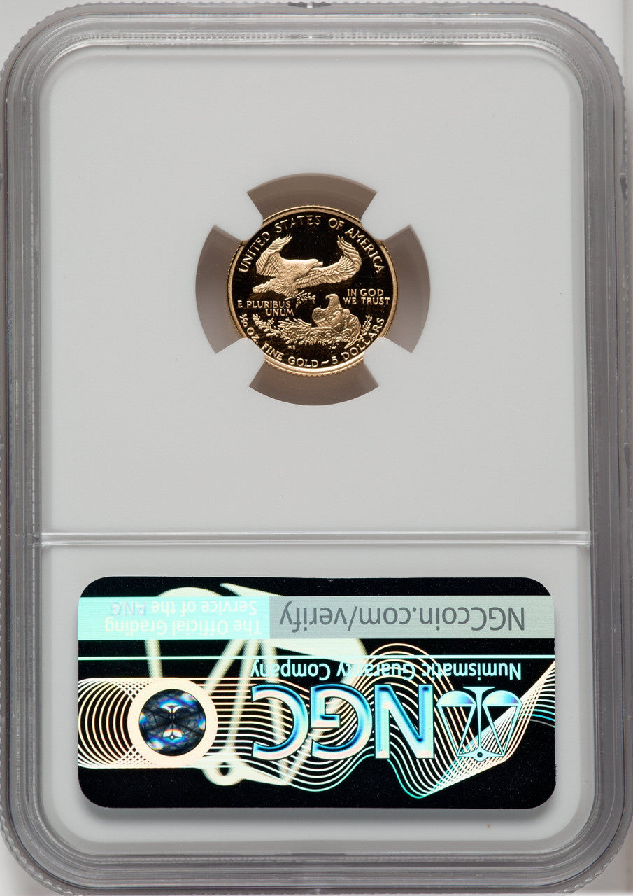 2004-W $5 Tenth-Ounce Gold Eagle NGC PF70