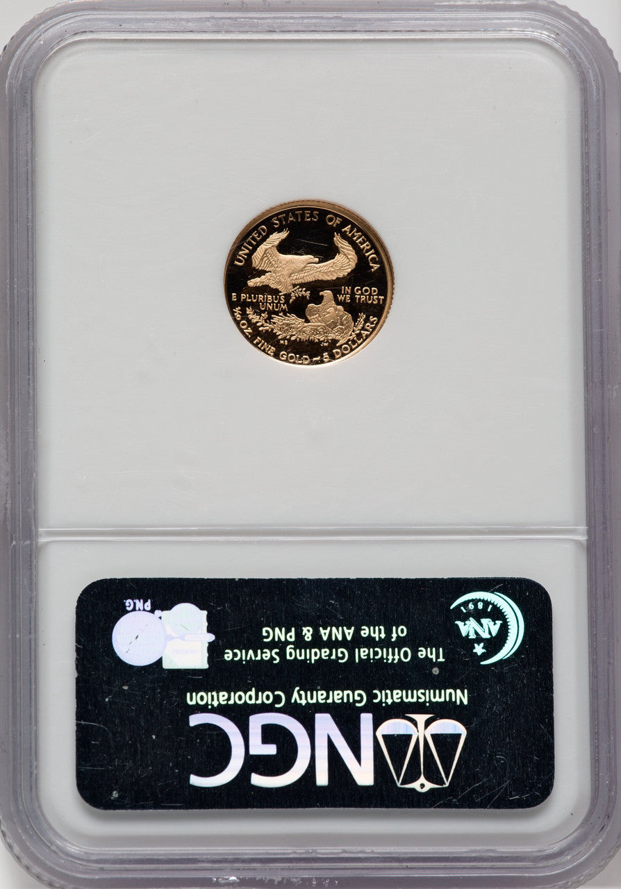 2006-W $5 Tenth-Ounce Gold Eagle NGC PF70