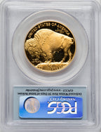 2007-W $50 One-Ounce Gold Buffalo First Strike PCGS PR70
