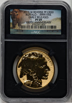 2013-W $50 One-Ounce Gold Buffalo Reverse Proof First Strike NGC PF69