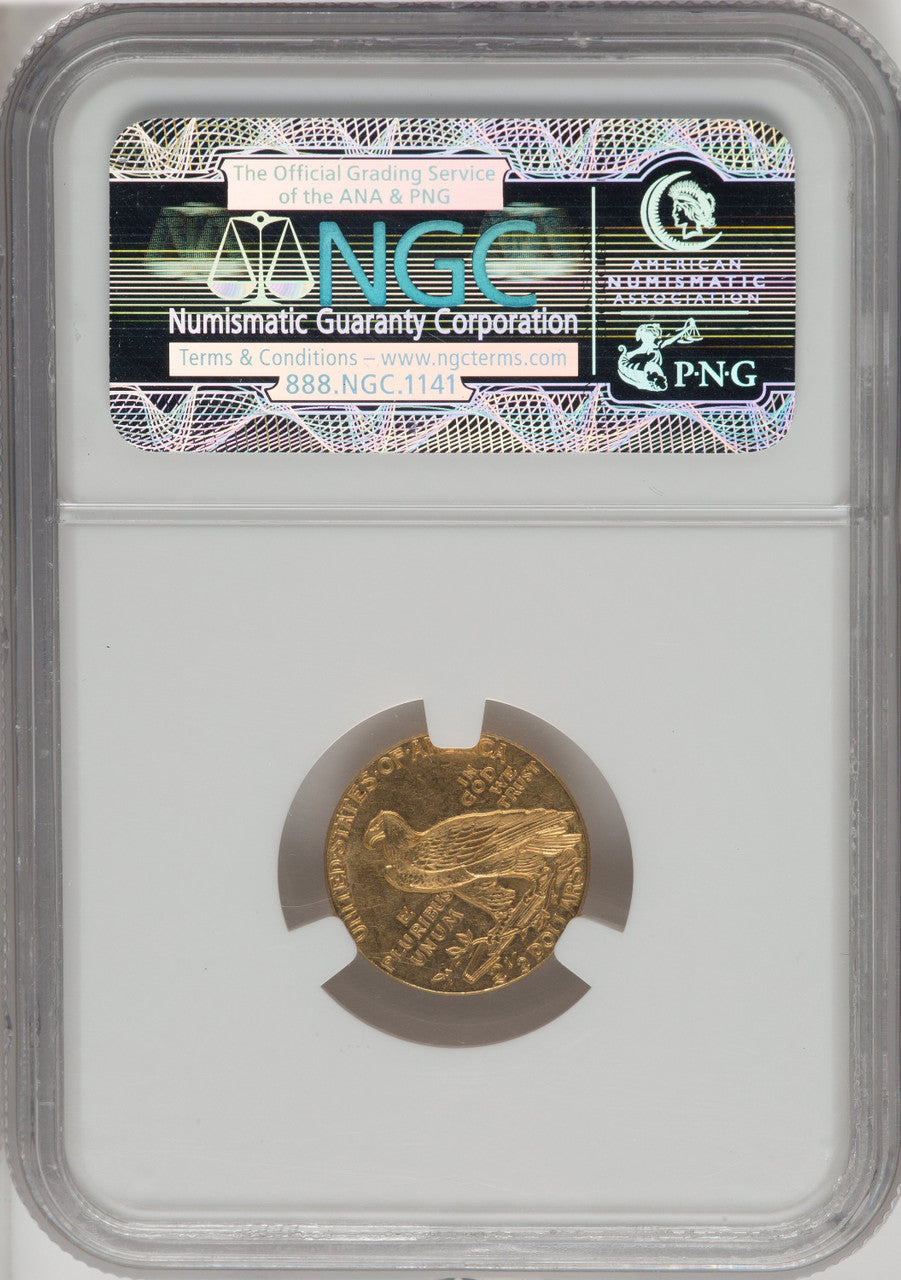 1927 $2.50 CAC Indian Quarter Eagle NGC MS63