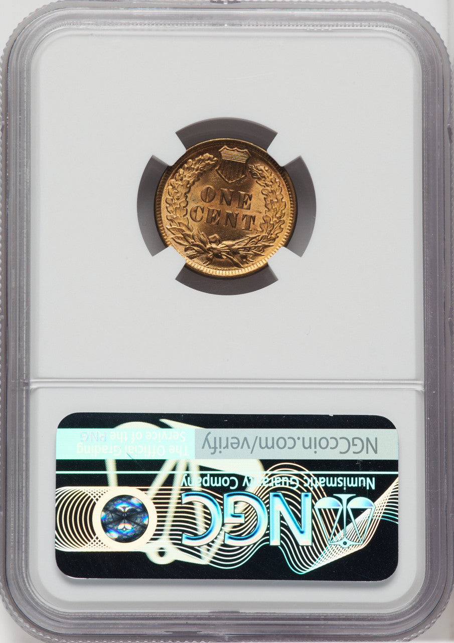 1897 1C RD Indian Cent NGC MS67