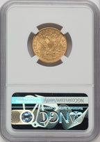 1888 $5 Liberty Half Eagle NGC MS61