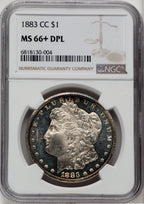 1883-CC $1 DM Morgan Dollar NGC MS66+