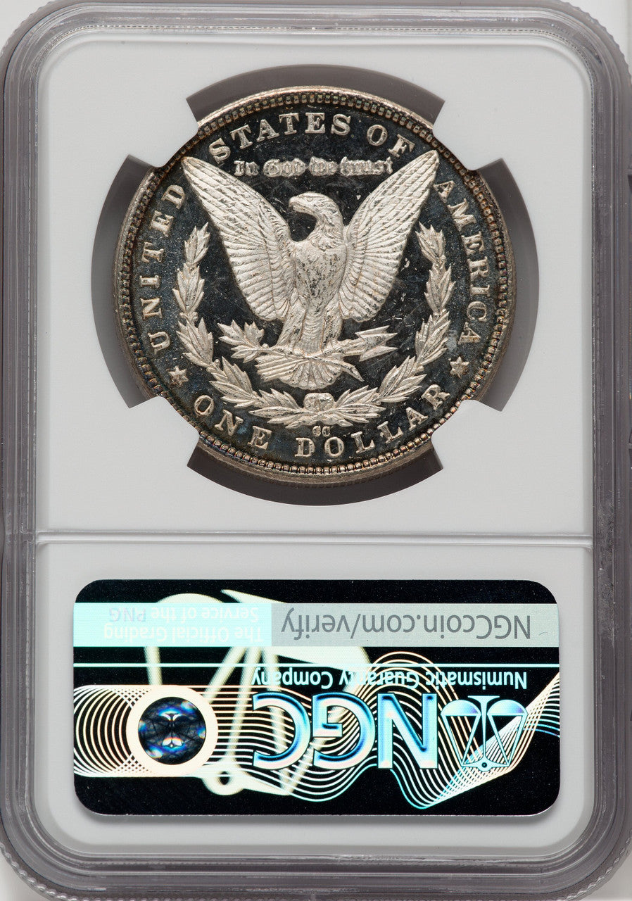 1883-CC $1 DM Morgan Dollar NGC MS66+
