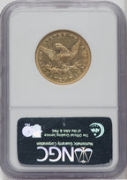 1850 $10 Small Date Liberty Eagle NGC XF45