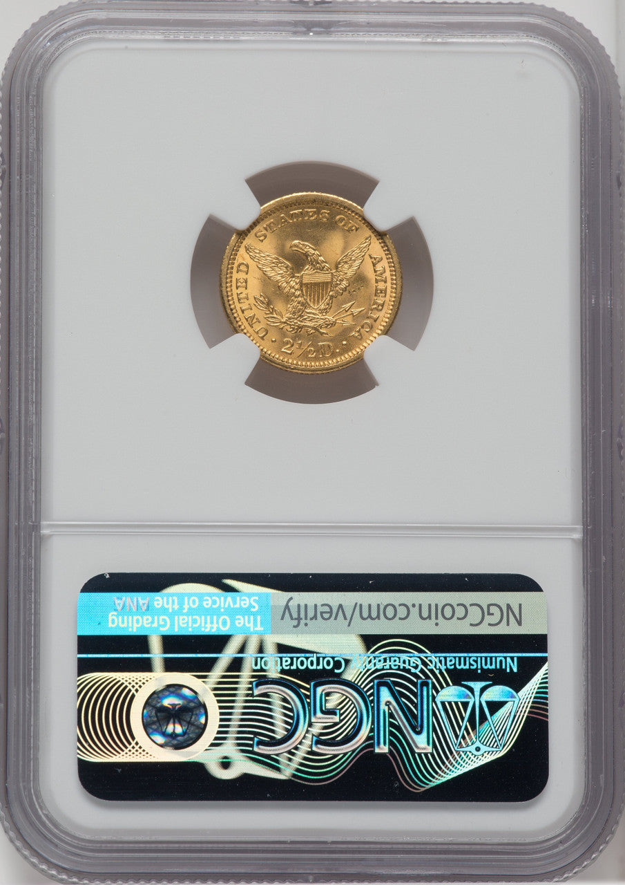 1907 $2.50 Liberty Quarter Eagle NGC MS65