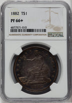 1882 T$1 Proof Trade Dollar NGC PR66+