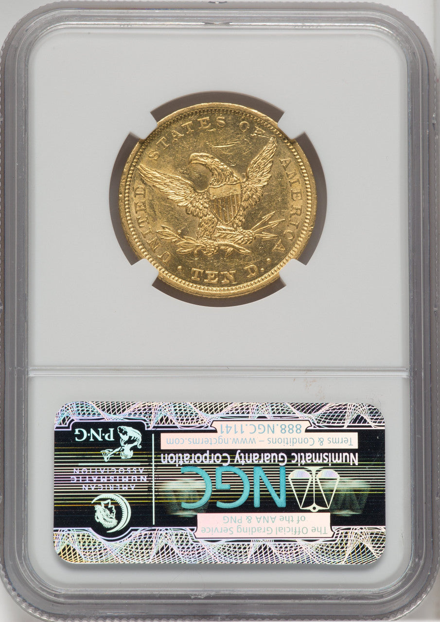 1842 $10 Small Date Liberty Eagle NGC MS61