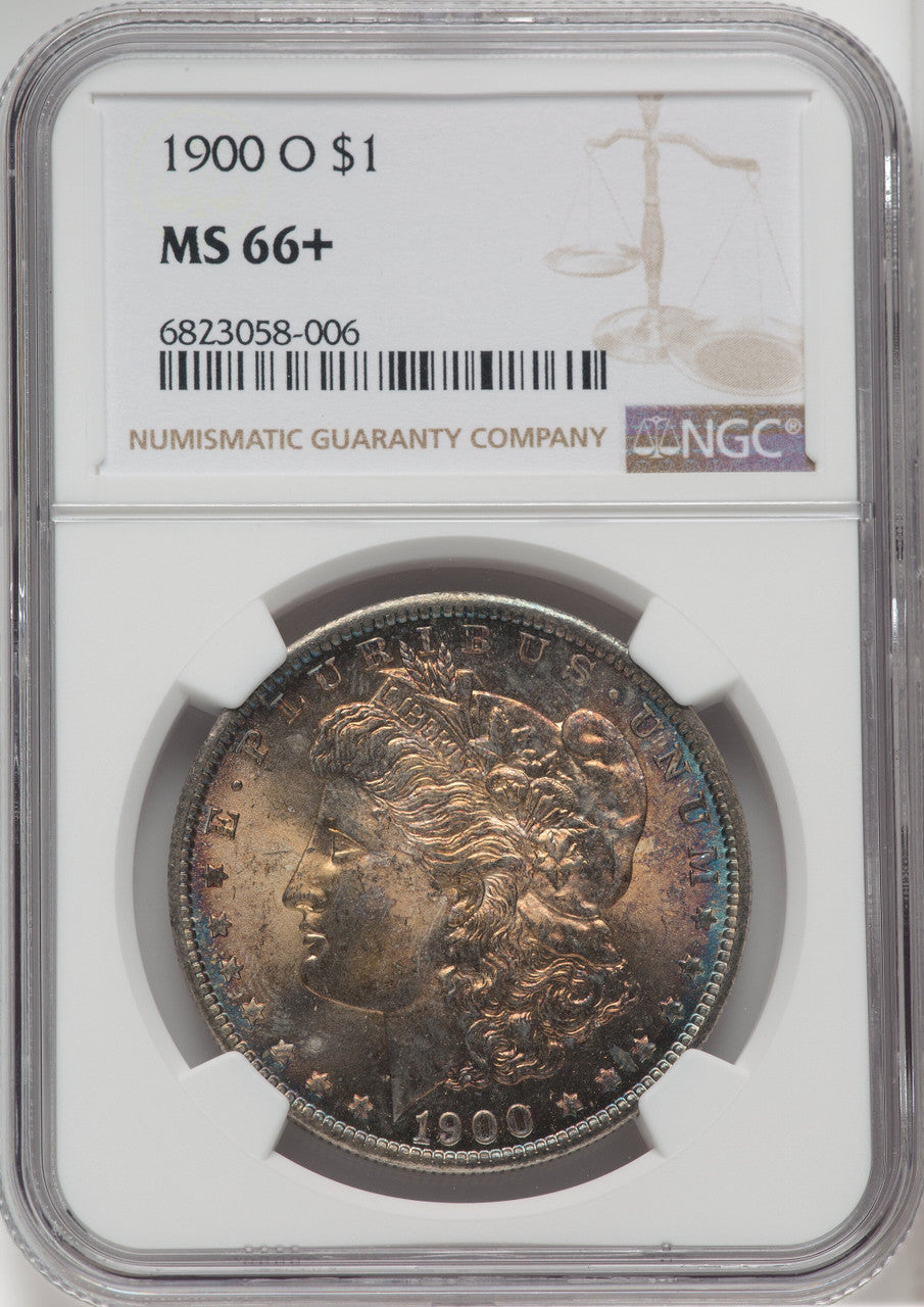 1900-O $1 Morgan Dollar NGC MS66+