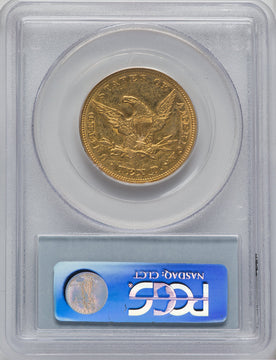 1850 $10 Small Date Liberty Eagle PCGS AU58