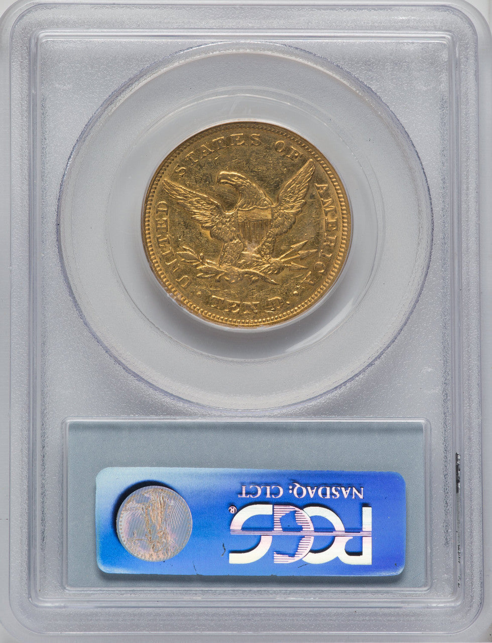 1850 $10 Small Date Liberty Eagle PCGS AU58